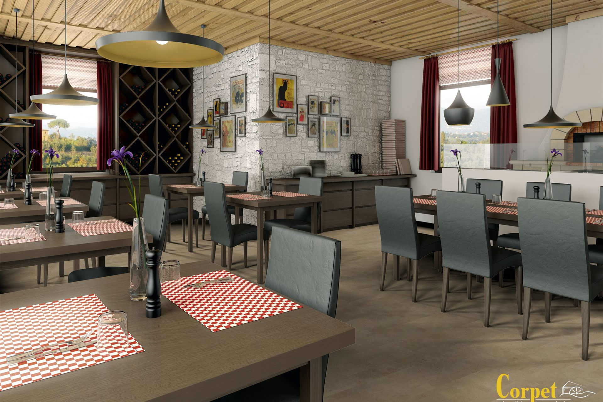 corpet_korkboden_Designcork-Bio-Silent-Porto-coffee-ungefast-Restaurant