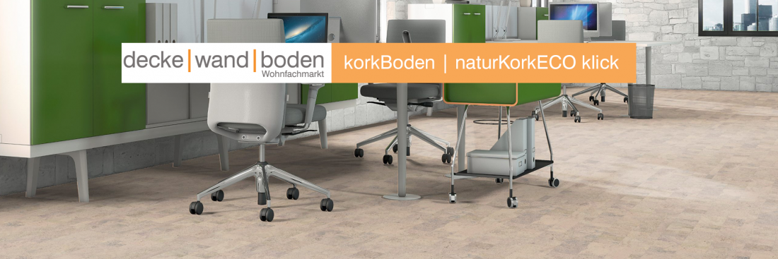 decke wand boden naturKorkECO klick